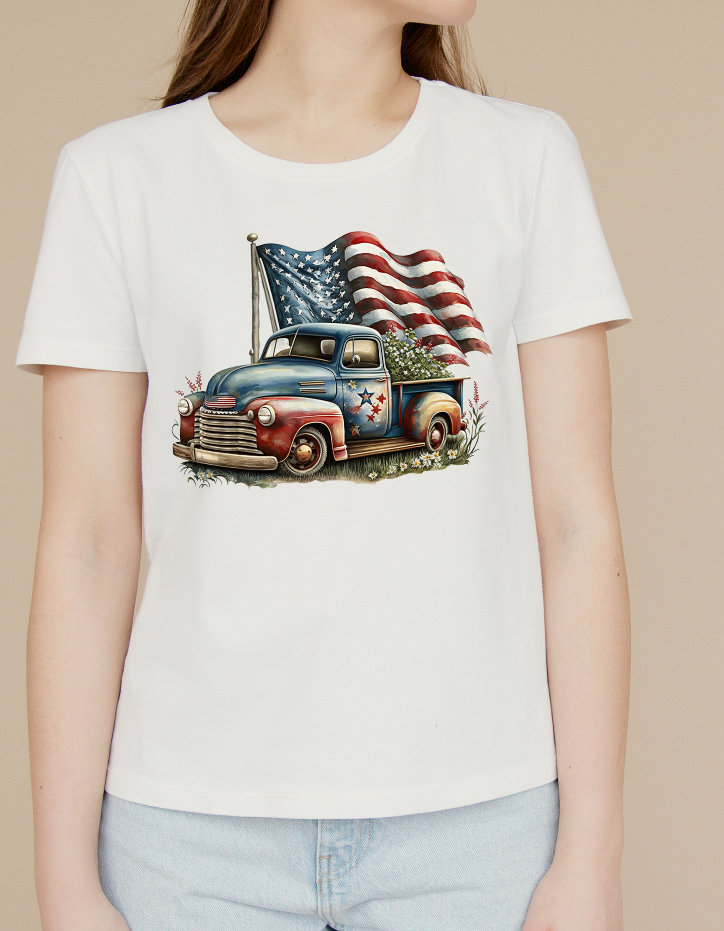 USA - Full Color Transfer DTF