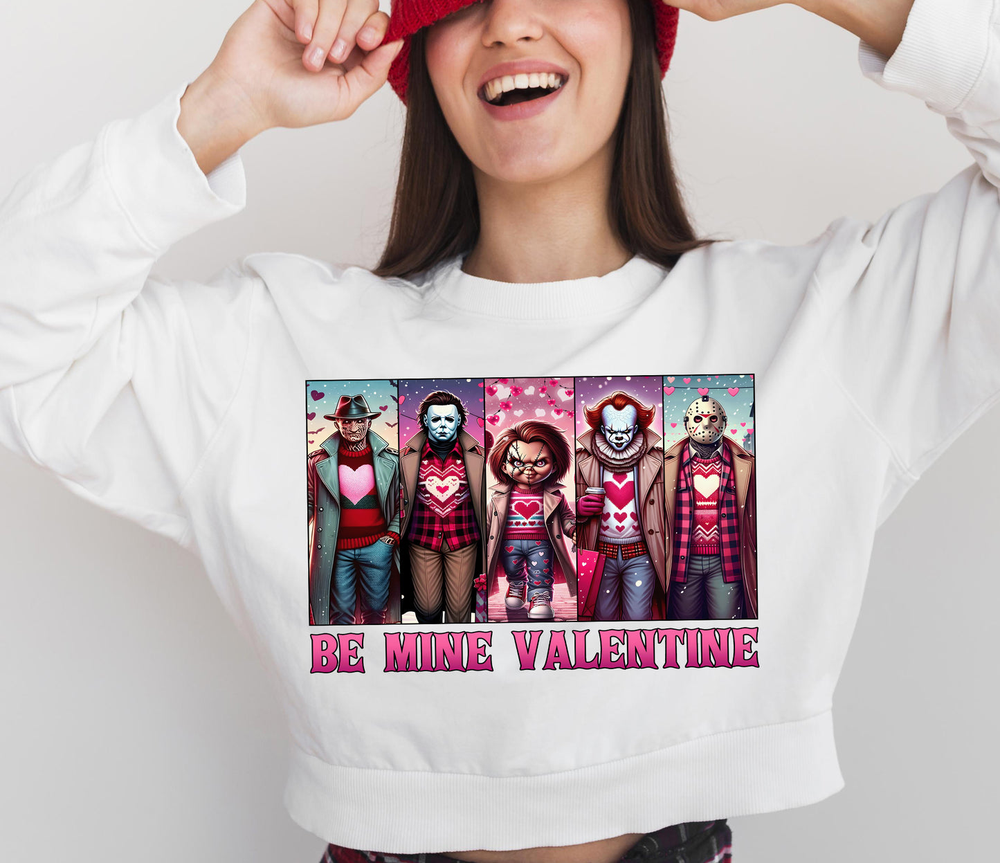 Be Mine Valentine - Full Color Transfer DTF