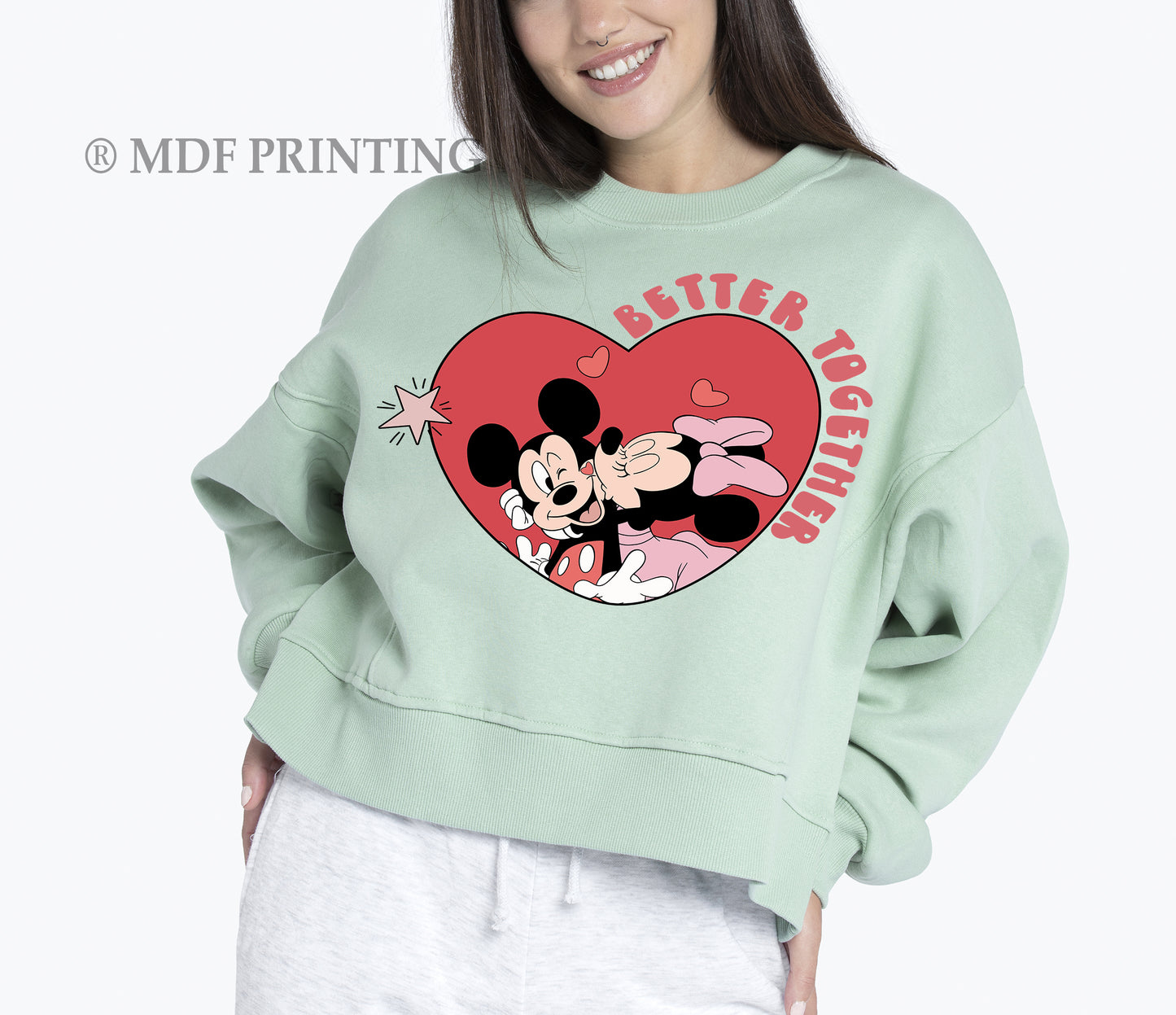 Better Together Love - Full Color Transfer DTF