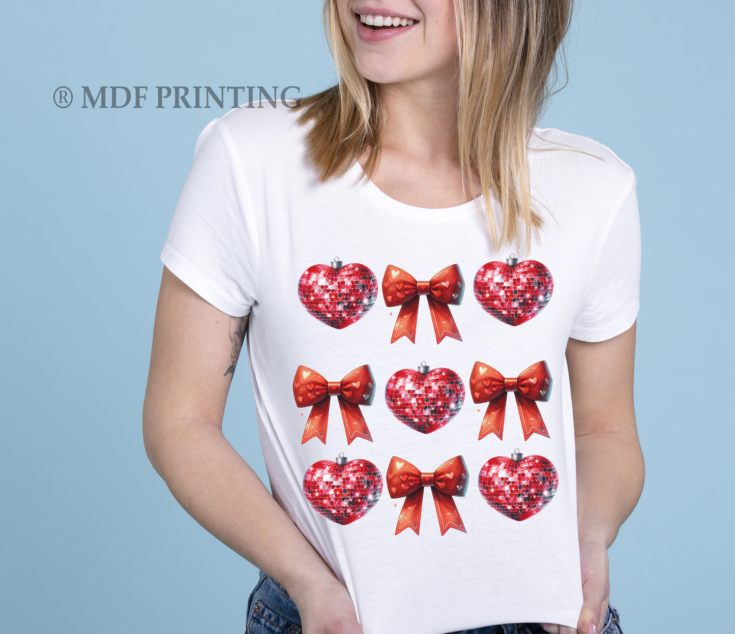 Bow Bow - Full Color Transfer DTF