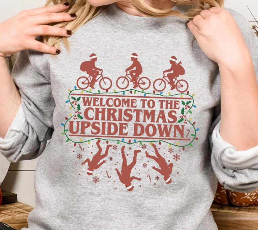 Welcome to the Christmas Upside Down - Full Color Transfer DTF