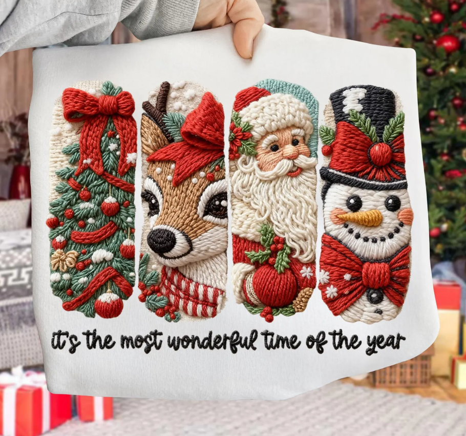 it's the most wonderdul time of the year - Full Color Transfer DTF