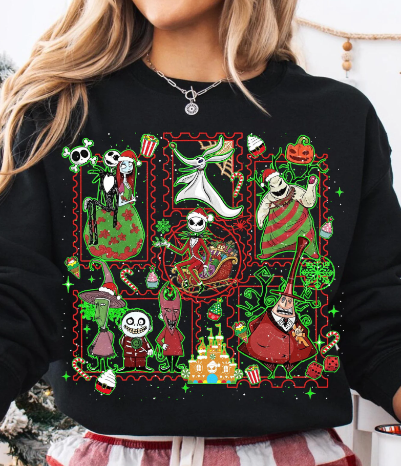 Halloween Christmas - Full Color Transfer DTF