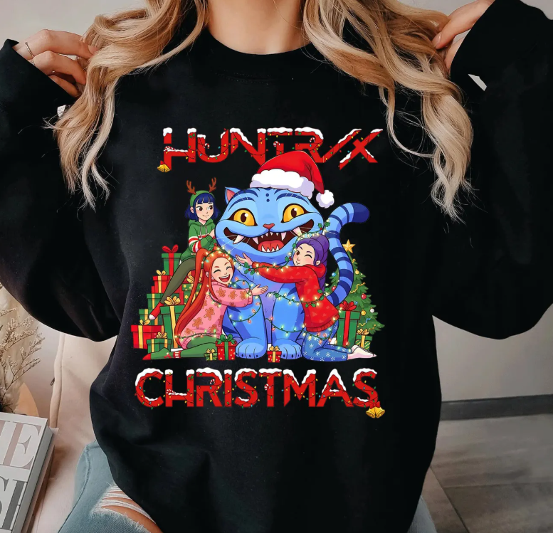 Huntrix Christmas - Full Color Transfer DTF