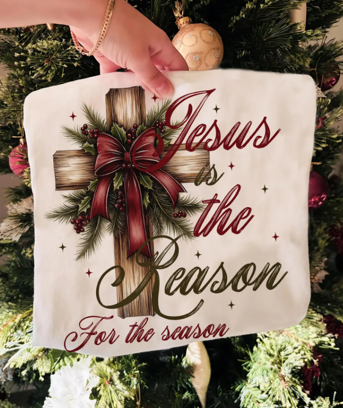 Jesus is the Reason for the Season - Full Color Transfer DTF
