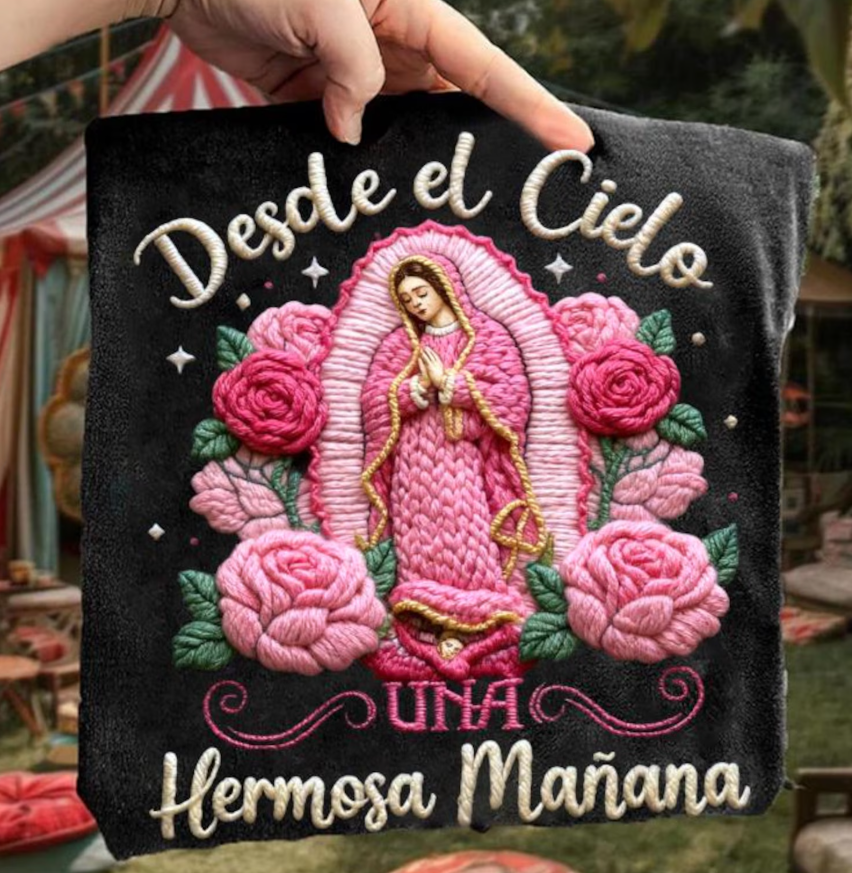 Desde el cielo una hermosa mañana - Full Color Transfer DTF