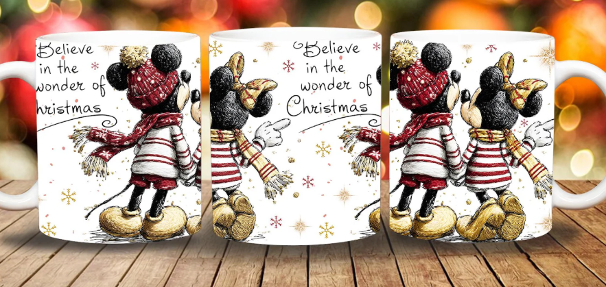 Mickey and Minnie Mugs