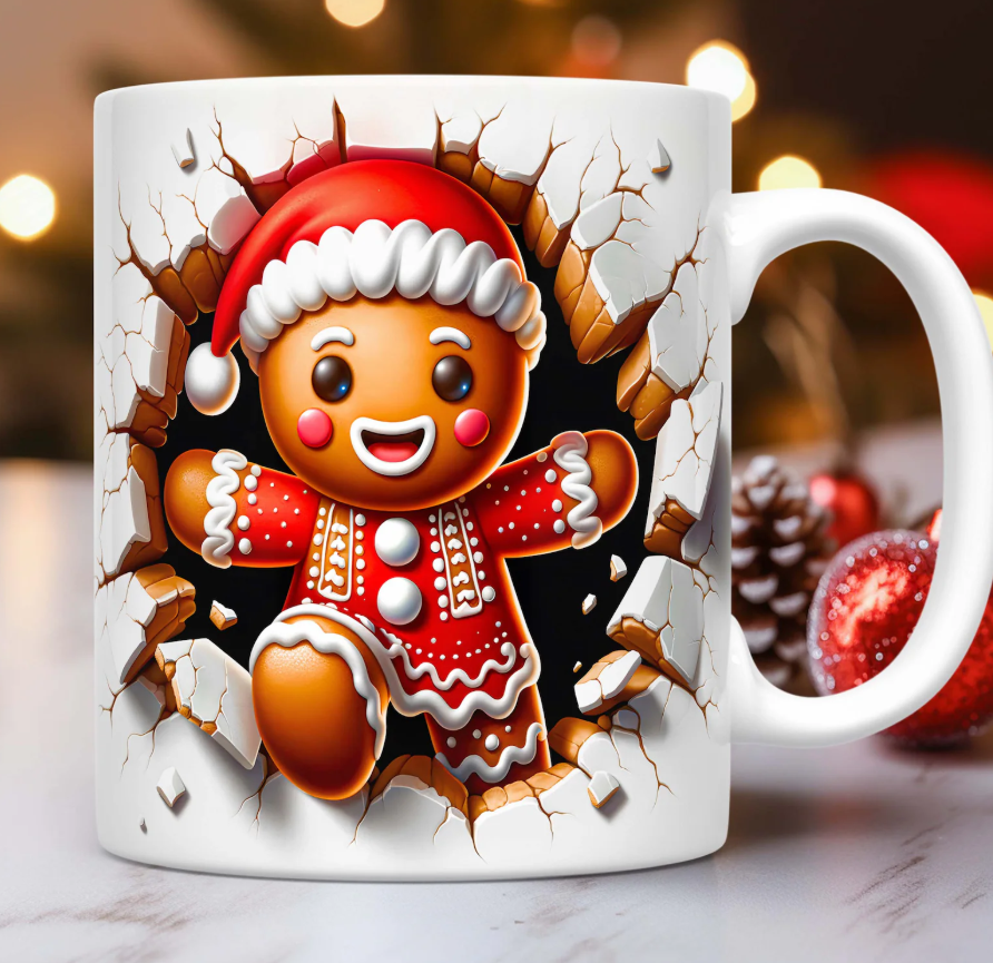 Ginger Cookie - Sublimation Mug Design