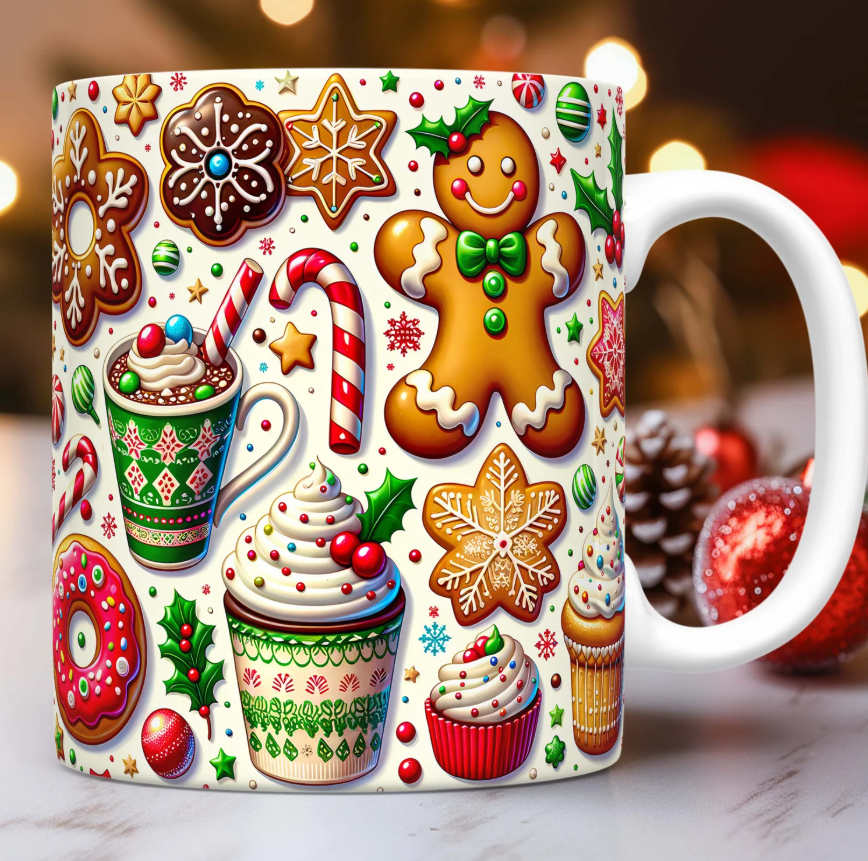 Christmas sweets - Sublimation Mug Design
