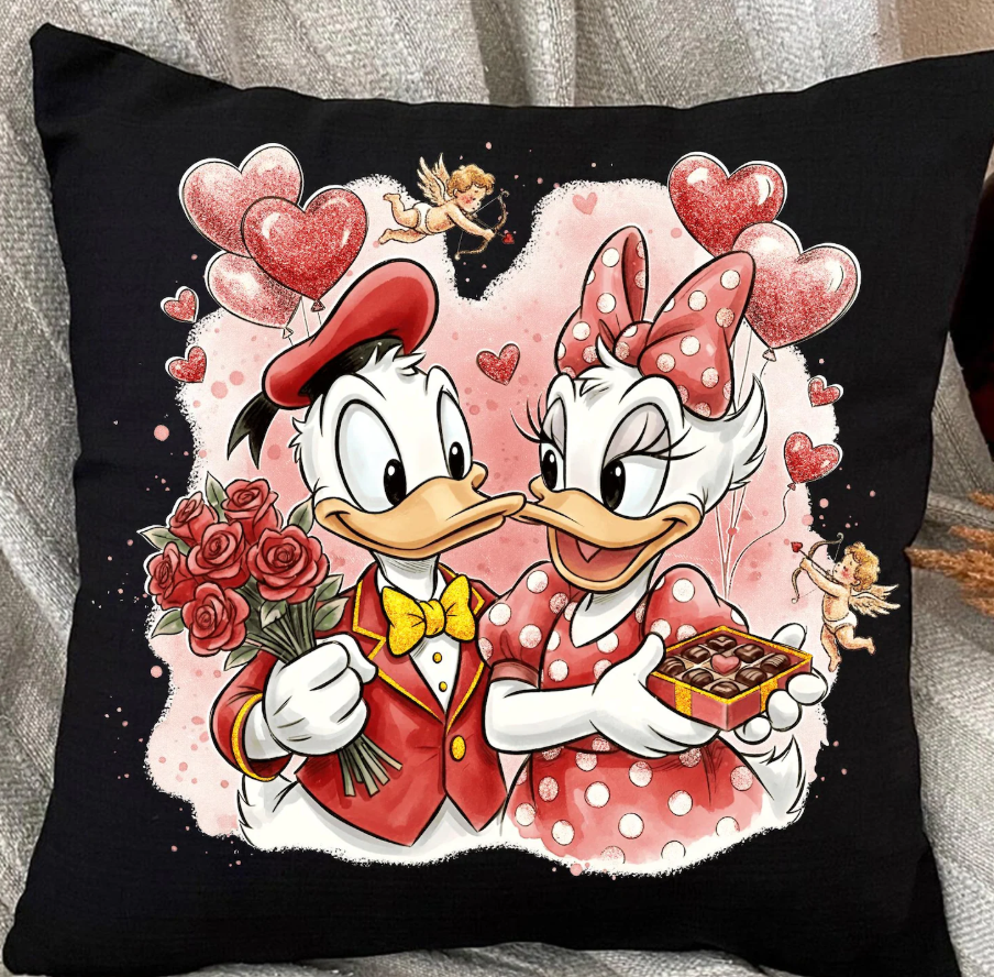 Pair of ducks in love - Full Color Transfer DTF