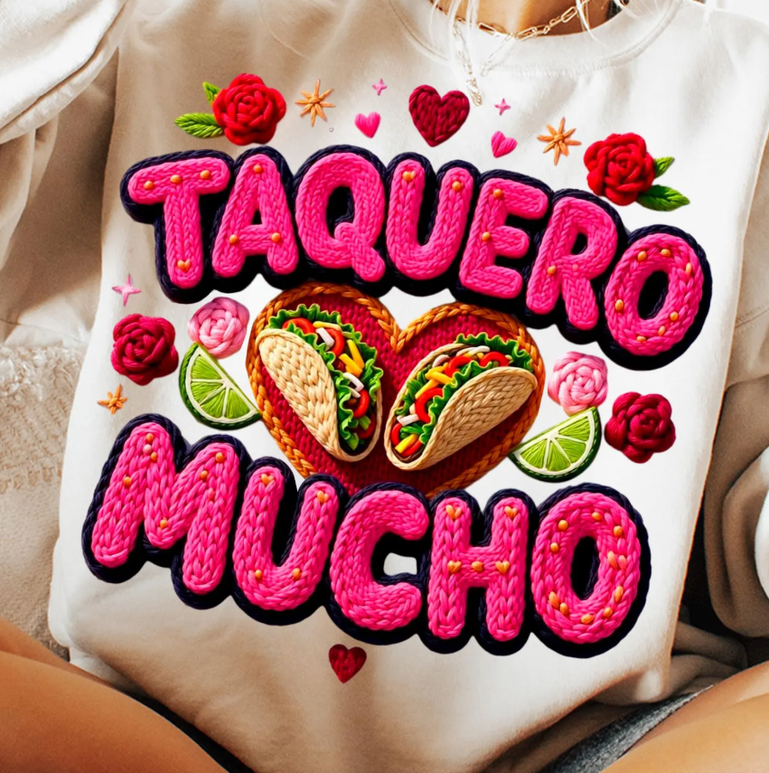 Taquero Mucho - Full Color Transfer DTF
