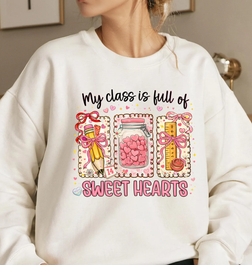 Sweet Hearts - Full Color Transfer DTF