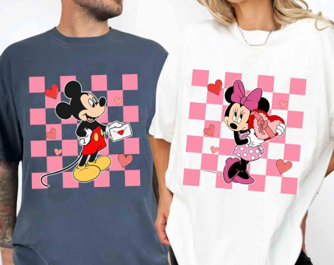 Little mice in love - Pack of 2 DTF Transfers