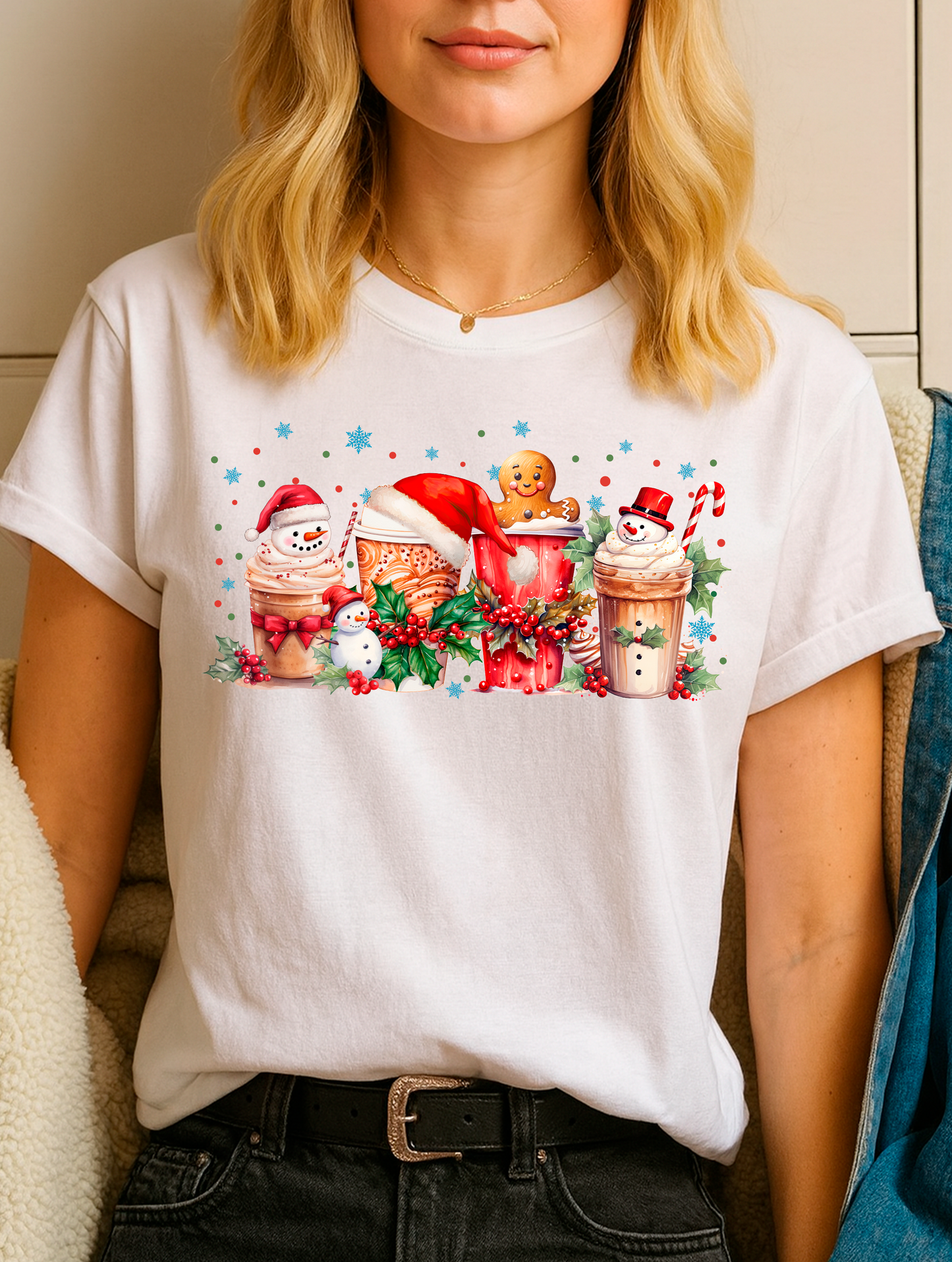 Christmas drinks- Full Color Transfer DTF