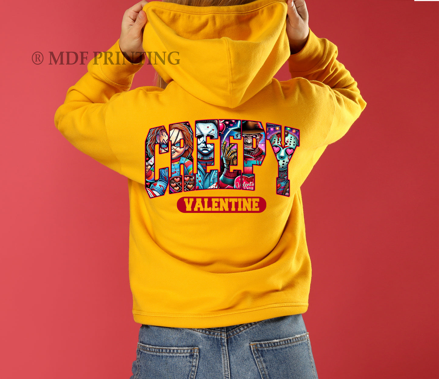 Crepy Valentine - Full Color Transfer DTF