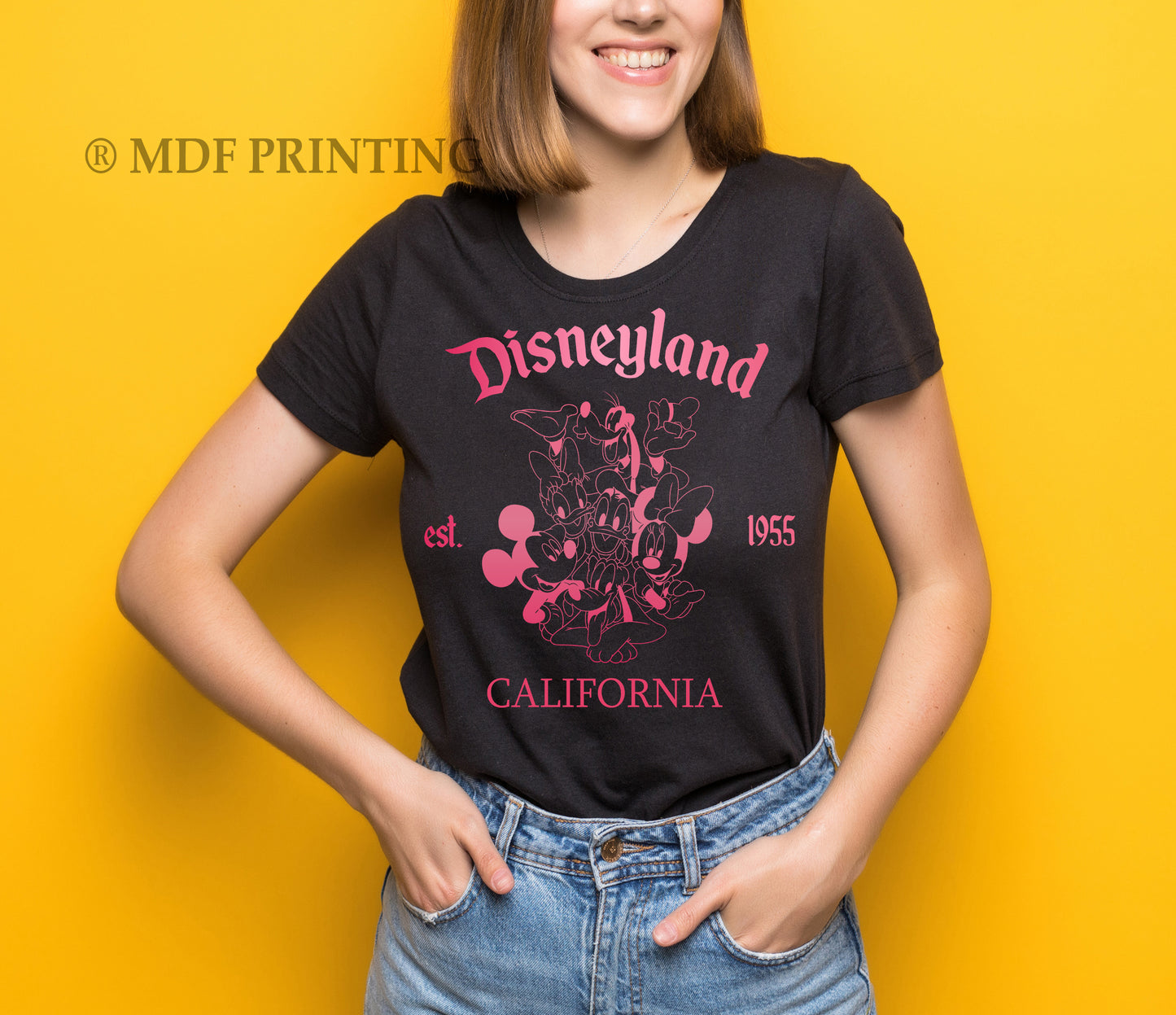 Disneyland California - Full Color Transfer DTF