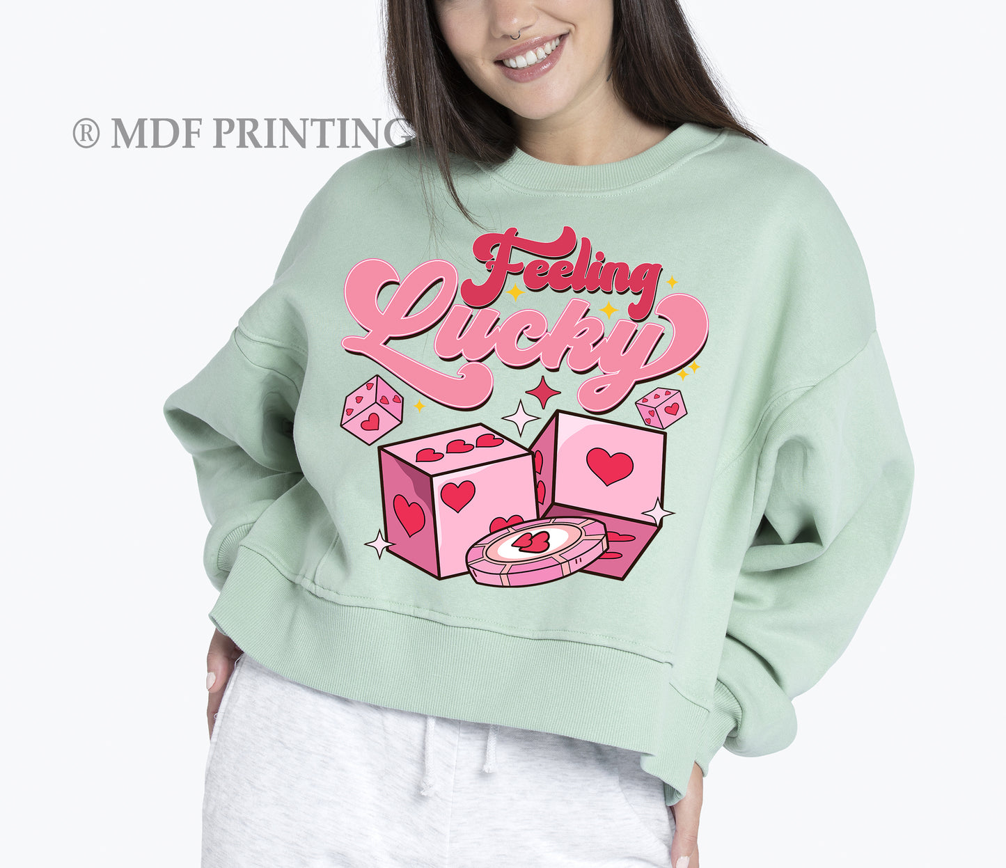 Feeling Lucky - Full Color Transfer DTF