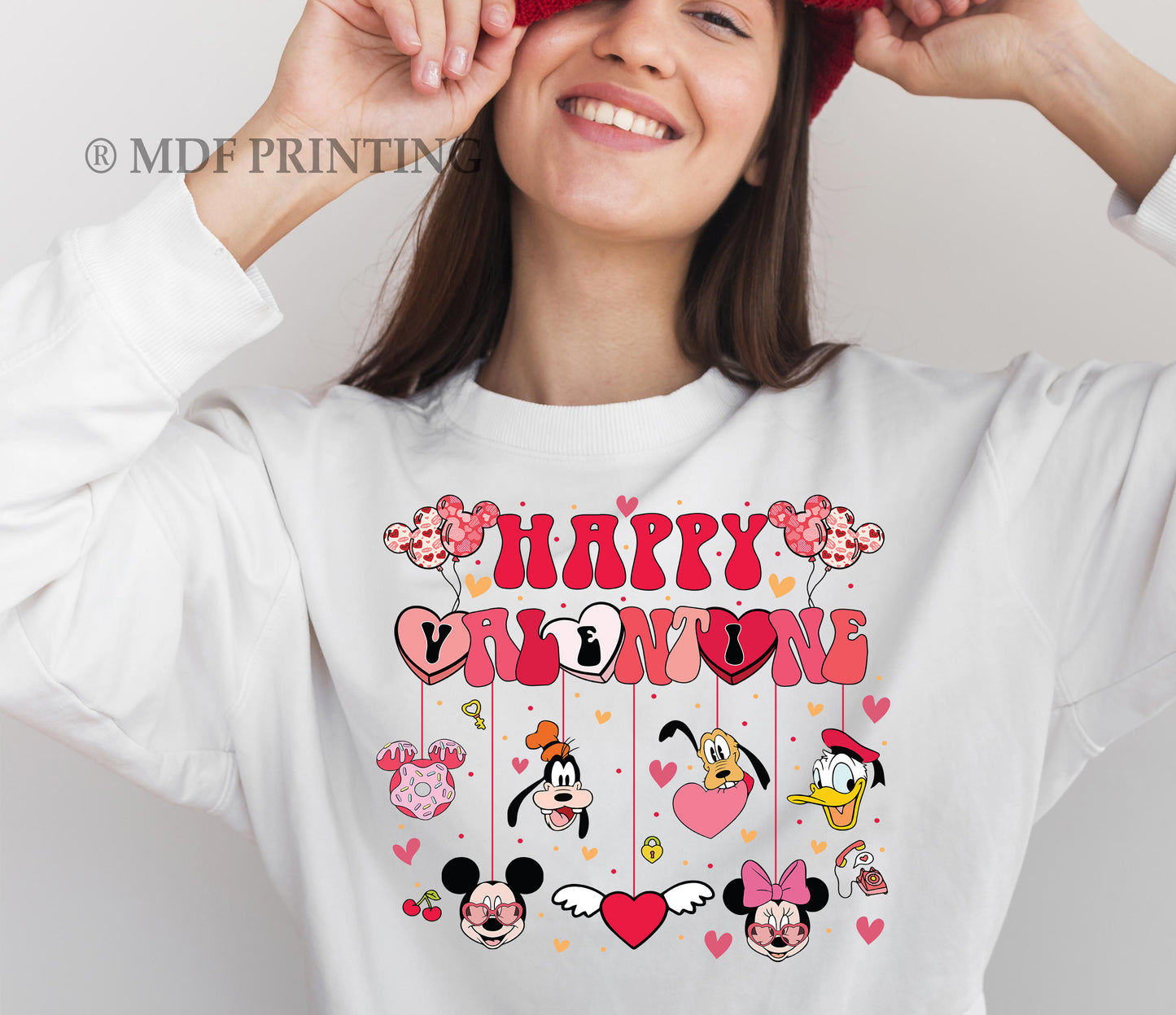 Friends Valentine Disney - Full Color Transfer DTF