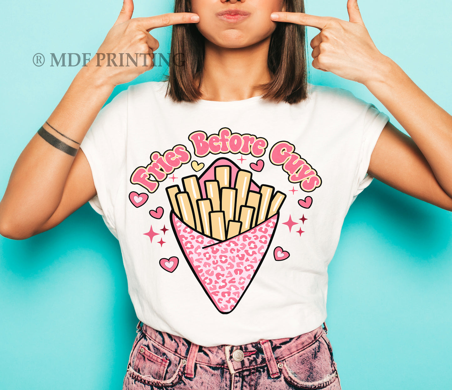 Fries Before guys - Full Color Transfer DTF