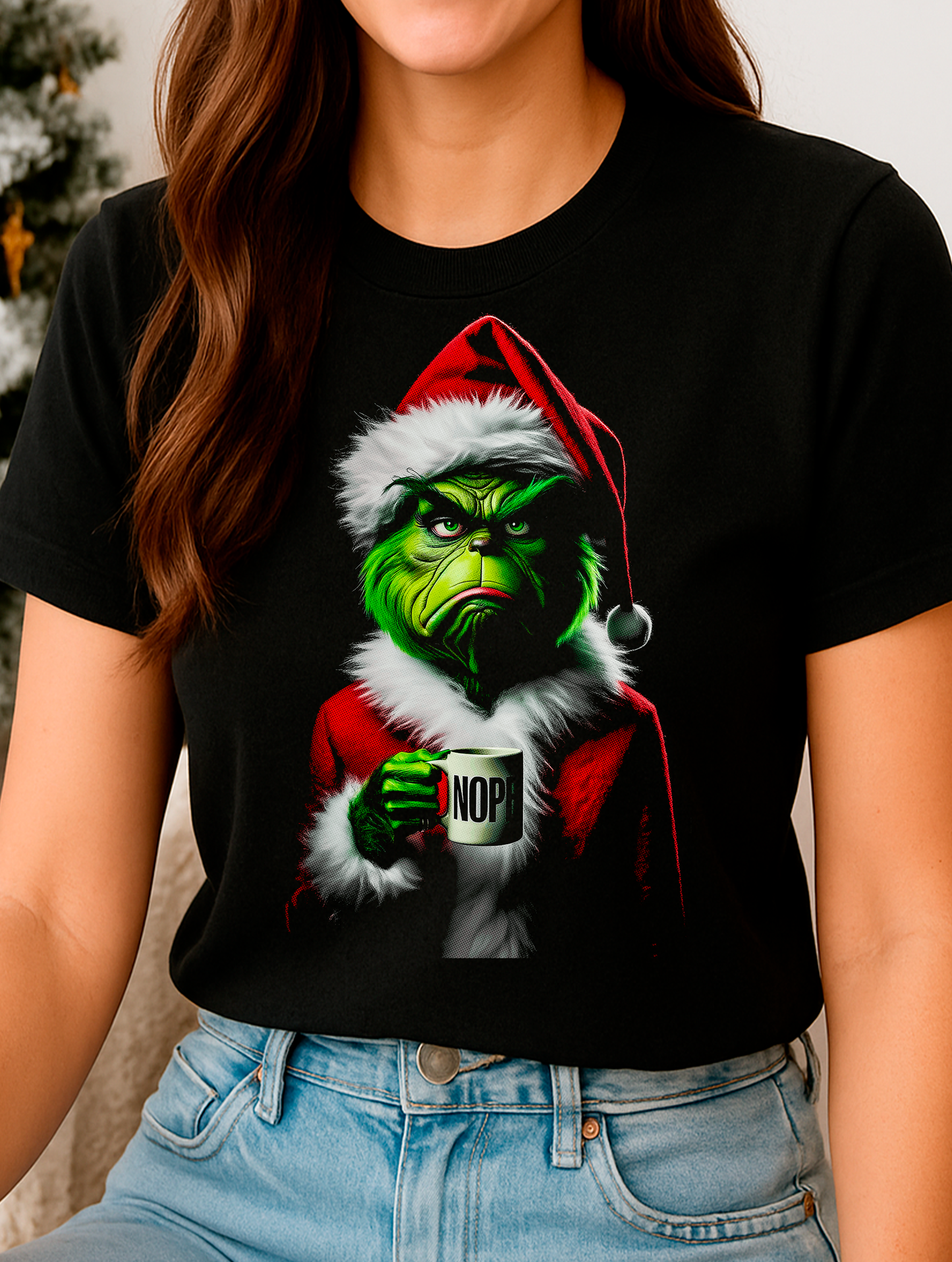 Grinch Nopa - Full Color Transfer DTF