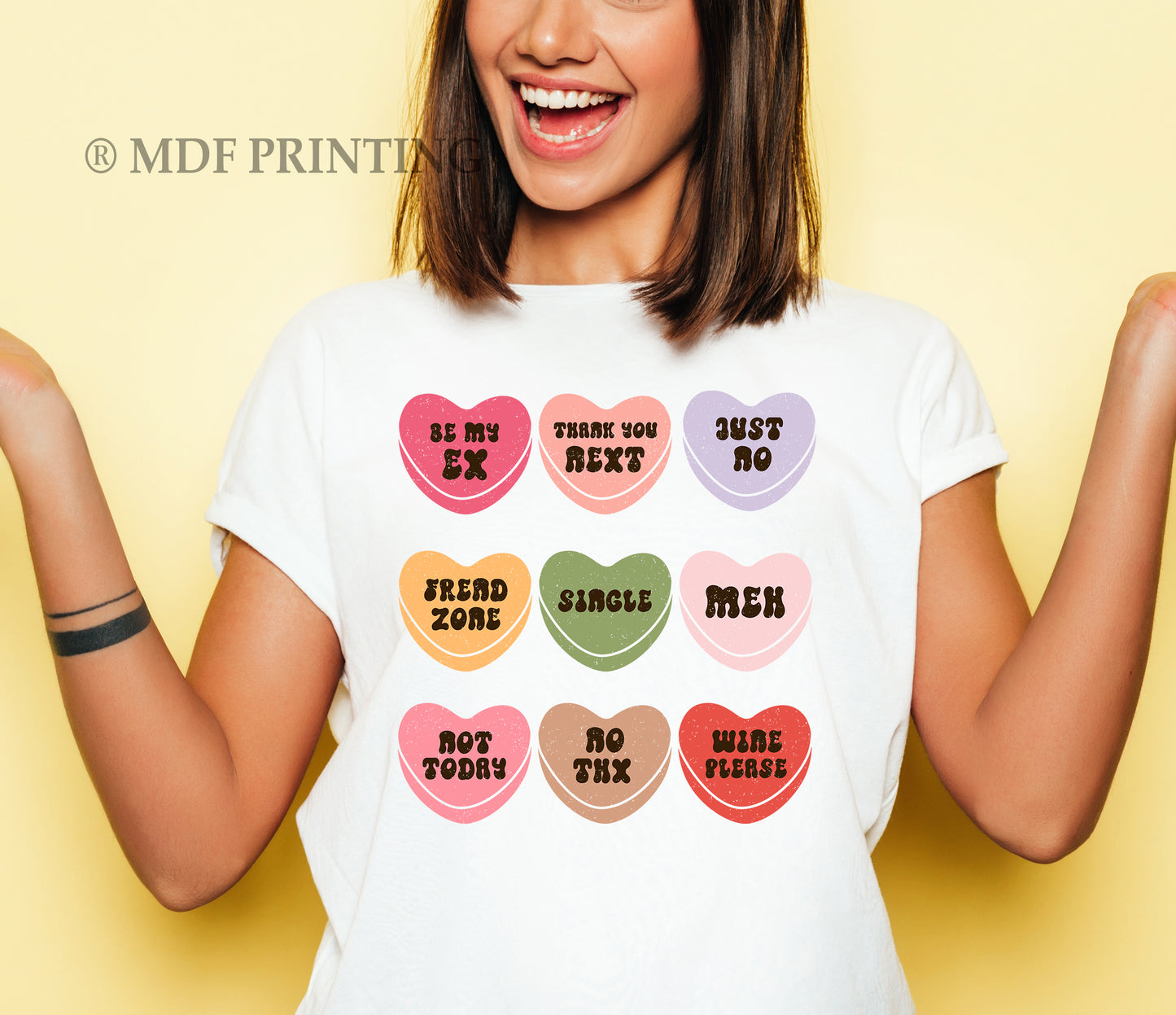 Heart - Full Color Transfer DTF