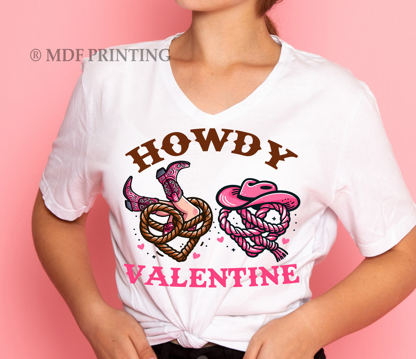 Howdy! - Full Color Transfer DTF