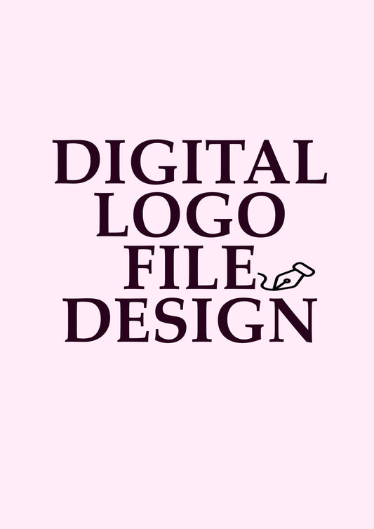 Custom Logo. Digital Design File