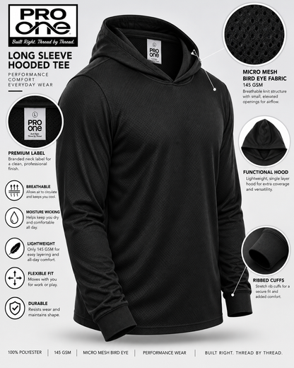 Long-sleeve Hoodie Shirt