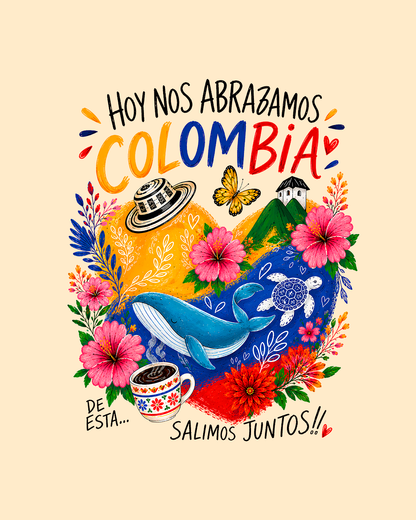 Hoy nos abrazamos, Colombia!