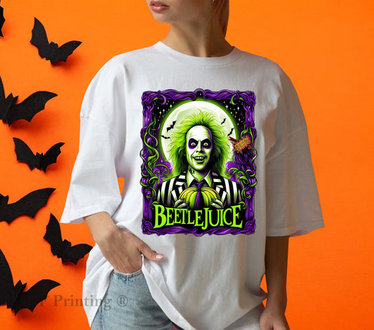 Beetlejuice - Full Color Transfer DTF