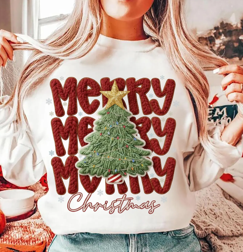 Merry Merry - Full Color Transfer DTF