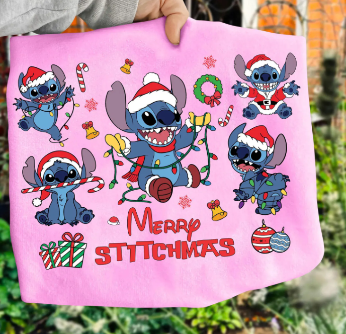 Merry Stitchimas - Full Color Transfer DTF