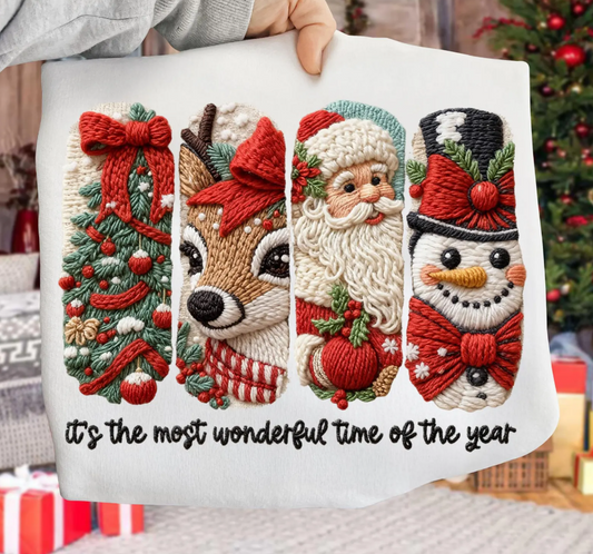 it's the most wonderdul time of the year - Full Color Transfer DTF