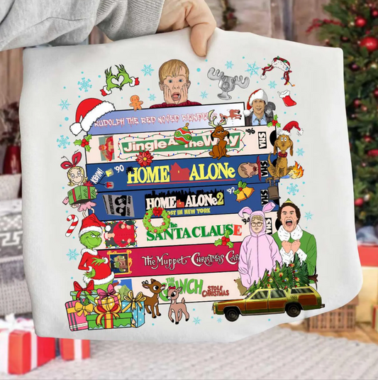 Christmas movies -  Full Color Transfer DTF