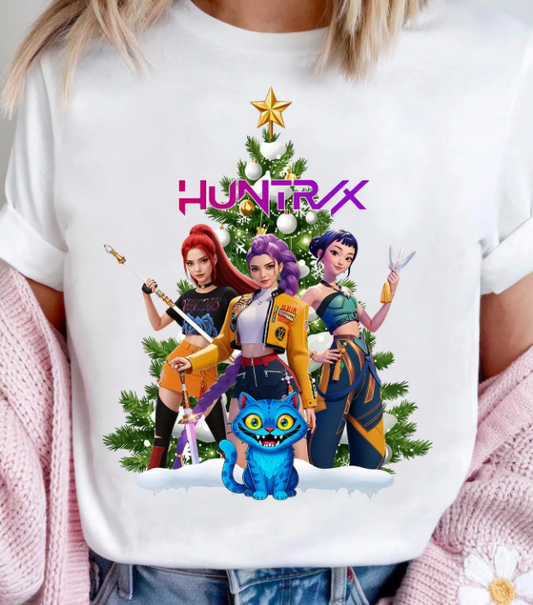 Christmas Huntrix- Full Color Transfer DTF