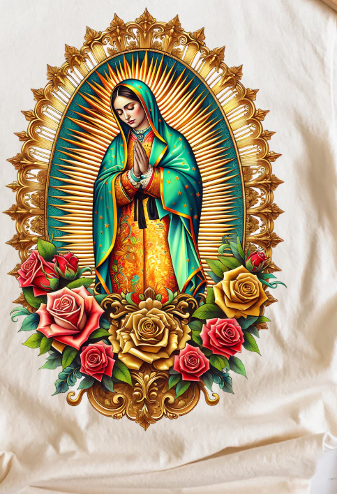 Virgen Guadalupe -  Full Color Transfer DTF