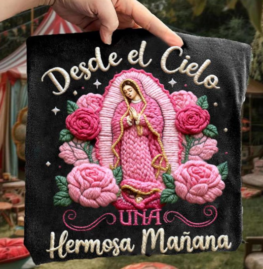 Desde el cielo una hermosa mañana -  Full Color Transfer DTF