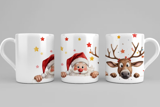 Christmas design mug Santa Claus