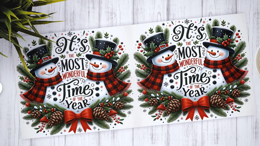 Snowman - Sublimation Mug Design