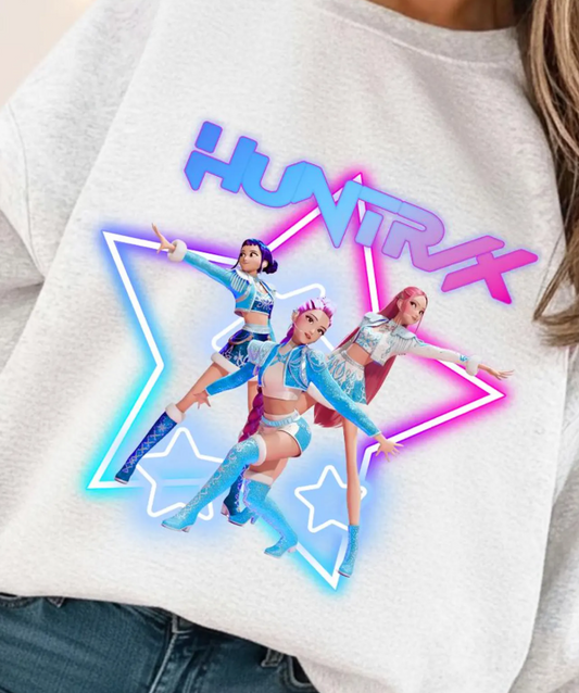 Huntrix Neon - Full Color Transfer DTF