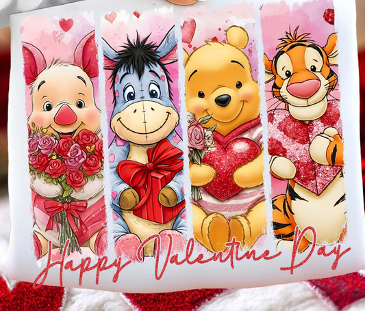 Happy Valentine - Full Color Transfer DTF