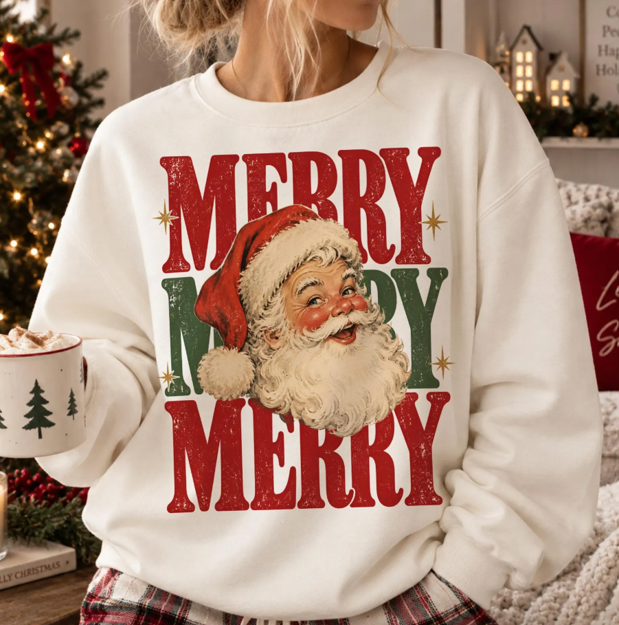 Merry Merry - Full Color Transfer DTF