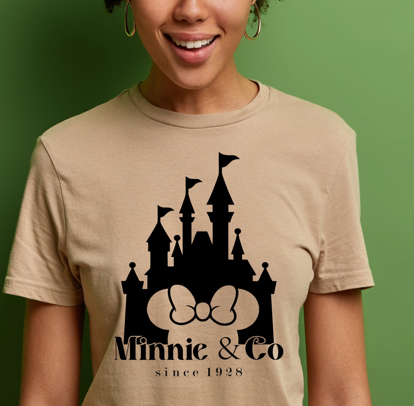 Castle Minnie - Full Color Transfer DTF