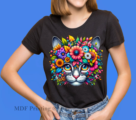 Cat - Full Color Transfer DTF