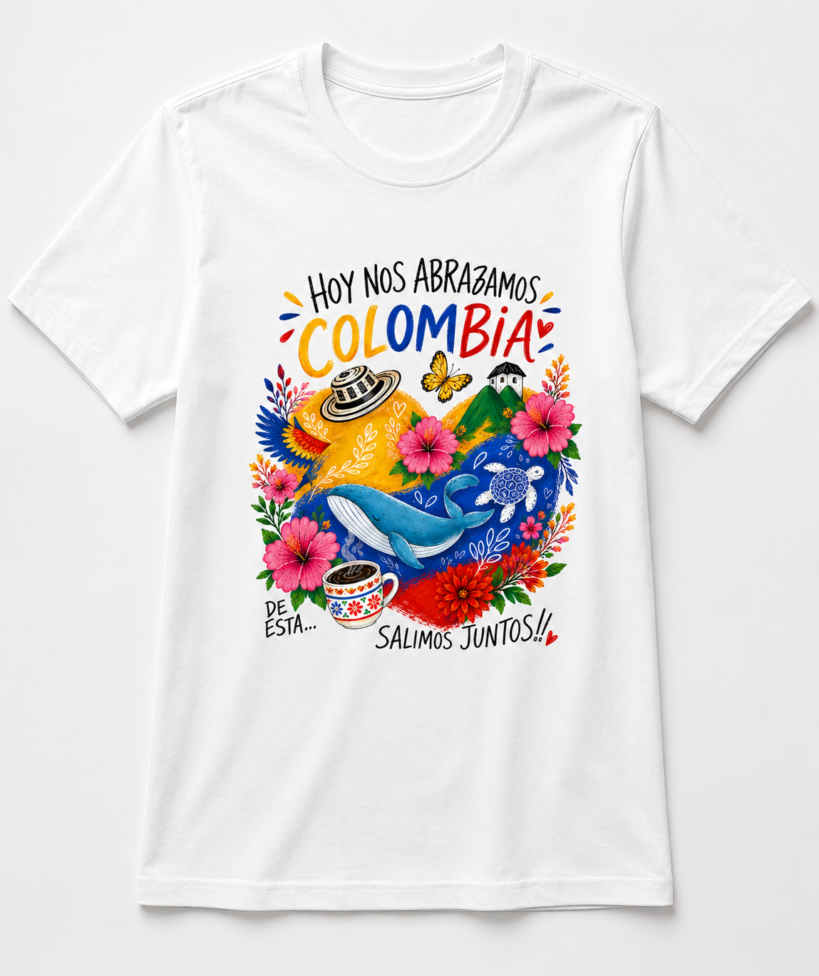 Hoy nos abrazamos, Colombia!