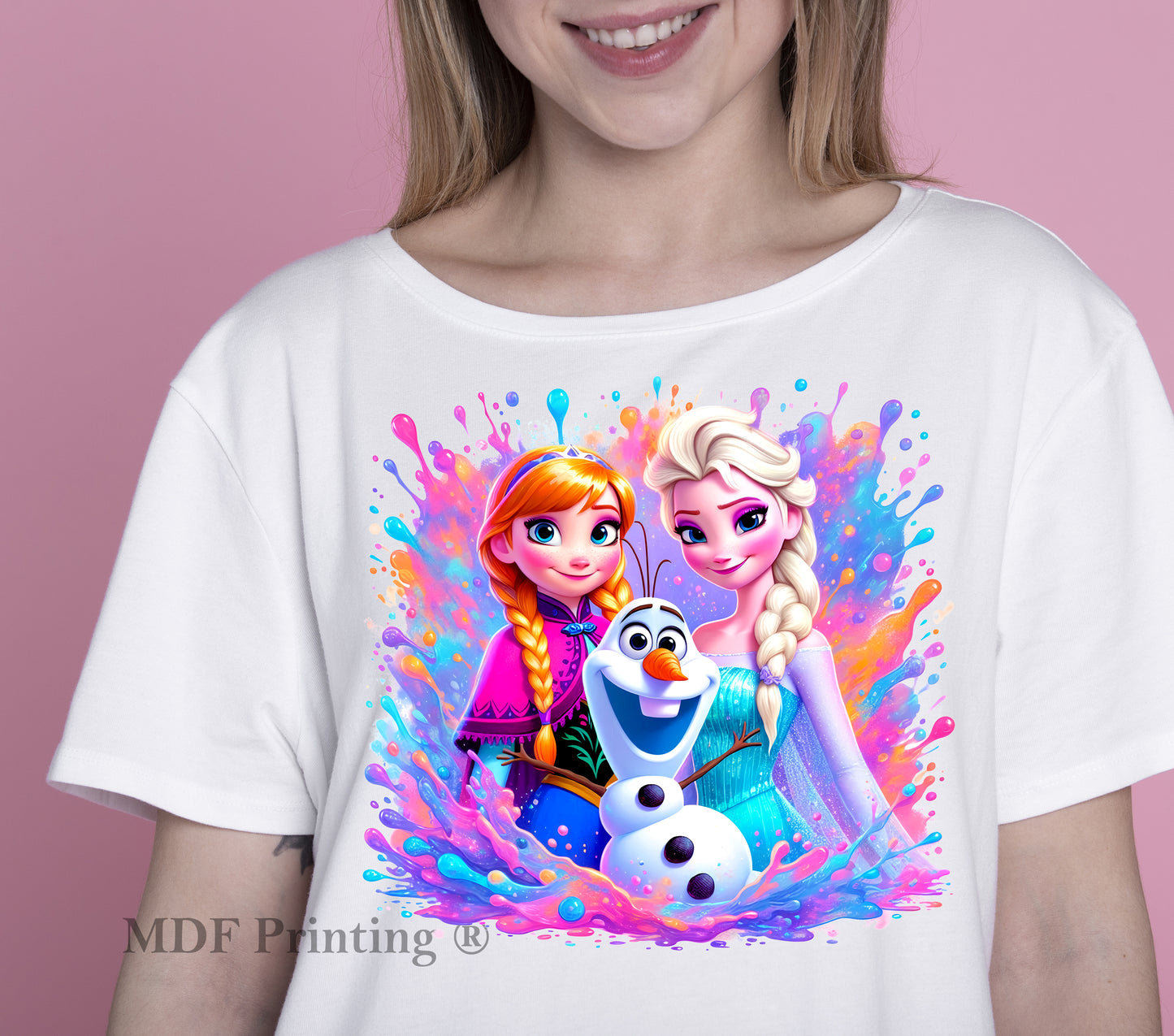 Disney Frozen - Full Color Transfer DTF