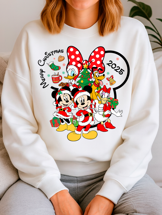 Disney Merry Christmas - Full Color Transfer DTF