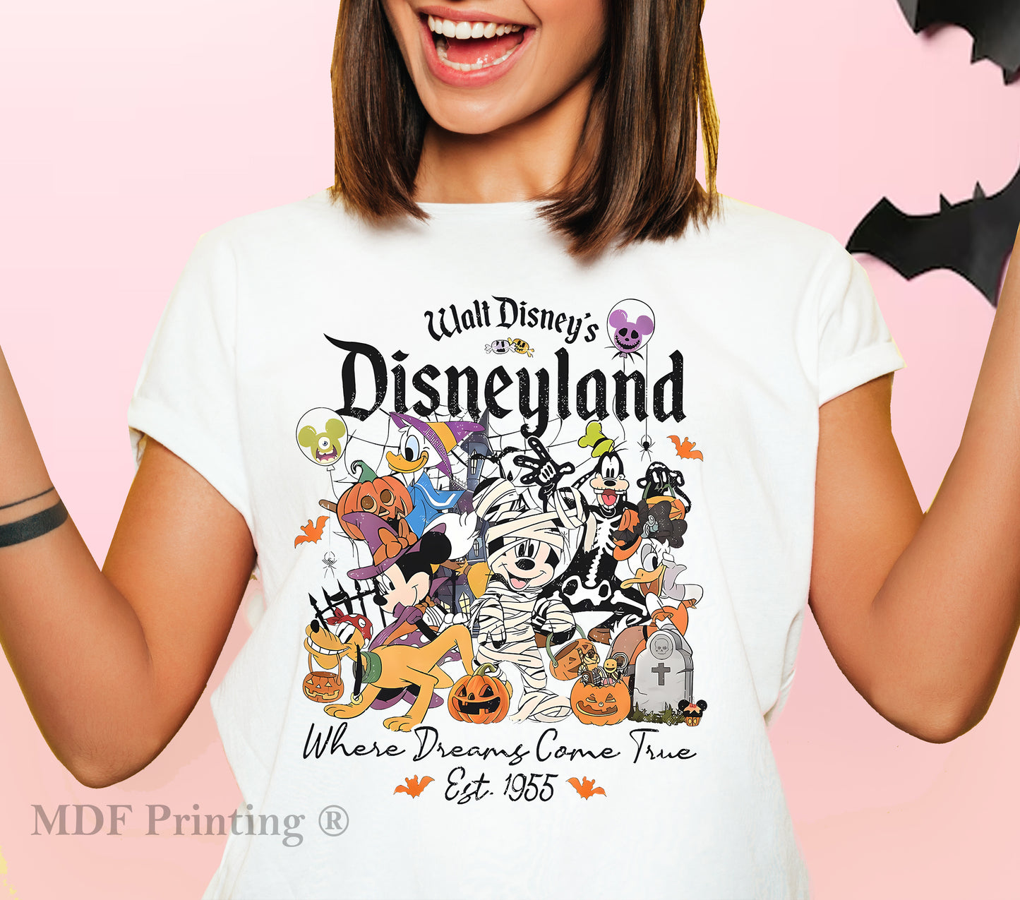 Disneyland Halloween- Full Color Transfer DTF