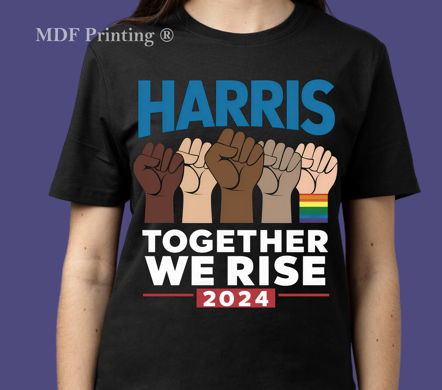 Harris 2024 - Full Color Transfer DTF