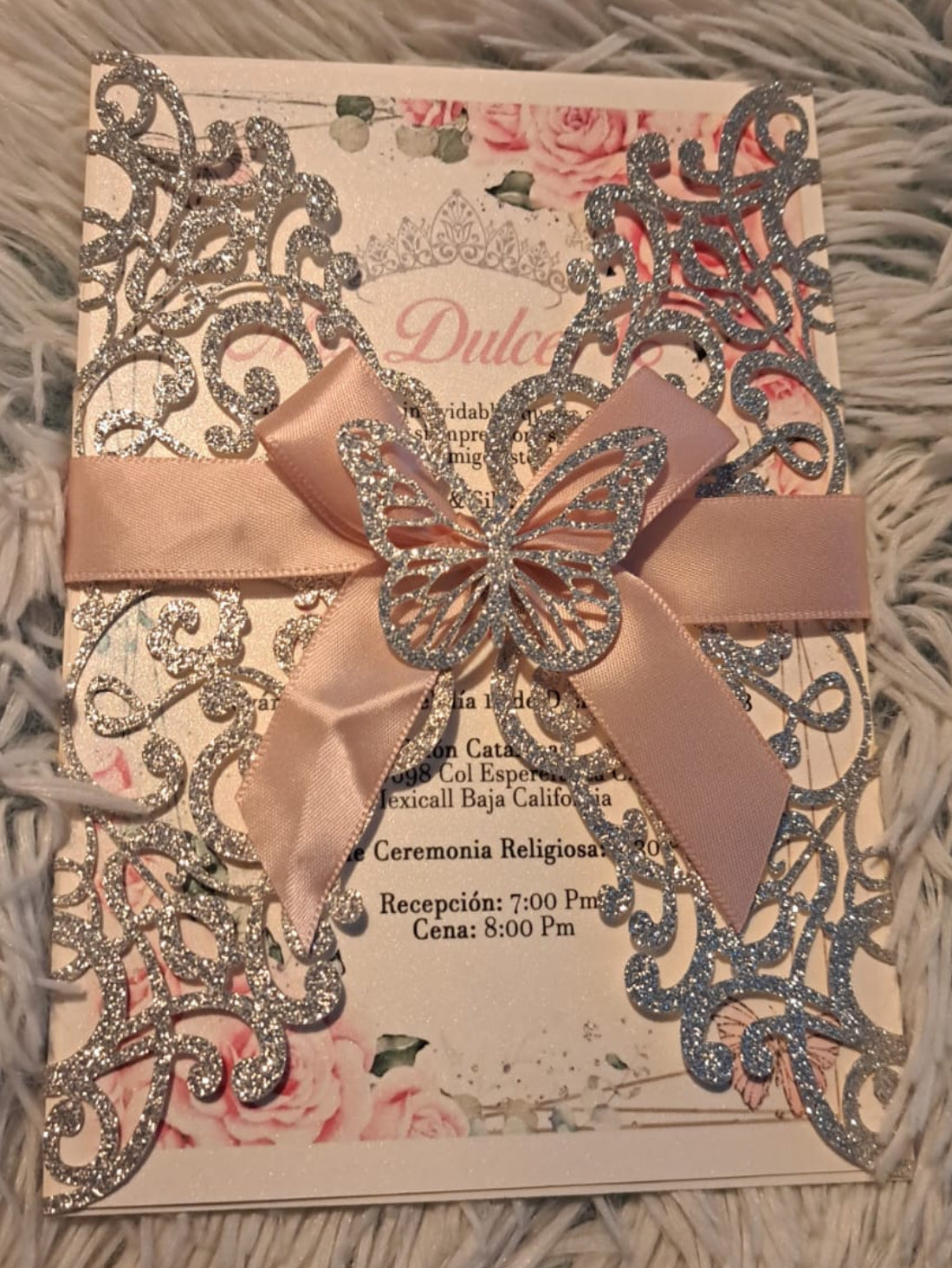 Butterfly Invitation